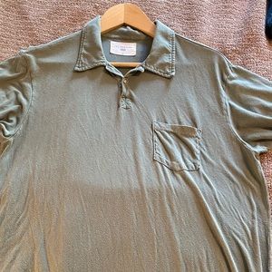 Sol Angeles two button polo, tencel/cotton, good condition!